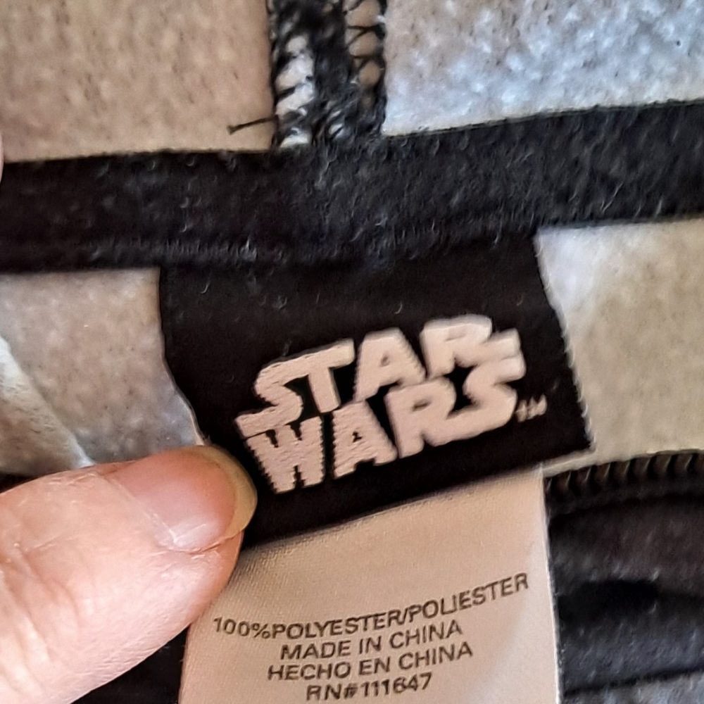 Star Wars Darthvader Full Zip Hoodie/Costume Mens Size S - Picture 2 of 6